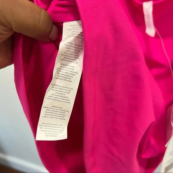 Fabletics Tropez Dress Hot Pink size M - Picture 9 of 10